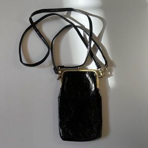 Black Cigarette Purse Style Crossbody Bag